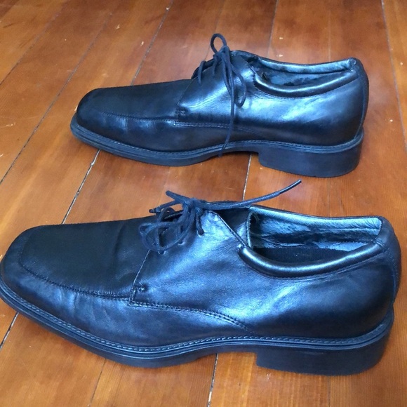 DR SCHOOLS MEN’S  REMY MEMORY FIT BLACK DRESS SHOES SIZE 10 - Picture 4 of 12